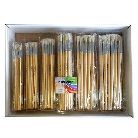 BRUSH CHINESE BRISTLE ROUND 582 CLASSROOM SET