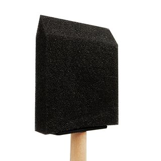 BRUSH FOAM WOODEN HANDLE 2 INCH