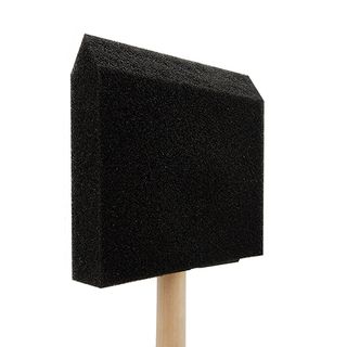 BRUSH FOAM WOODEN HANDLE 3 INCH