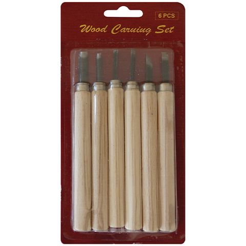 SCULPTURE CARVING TOOLS 6 PIECE