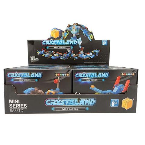 CRYSTALAND MINI VEHICLE BLOCK SET