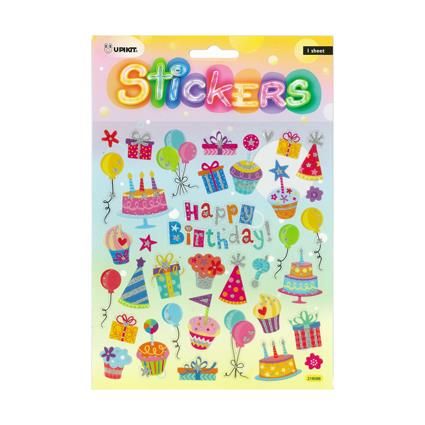 UPIKIT STICKER HAPPY BIRTHDAY