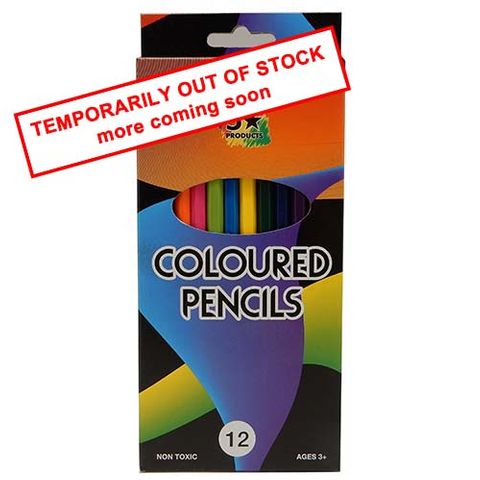 COLOUR PENCILS FULL LENGTH 12 PC