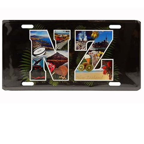 LICENCE PLATE LARGE - NZ