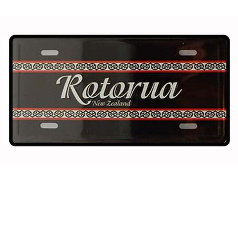 MAGNET LICENCE PLATE SMALL - ROTORUA 12X6CM