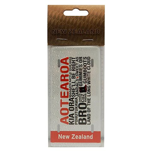 MAGNET LICENCE PLATE SMALL - AOTEAROA