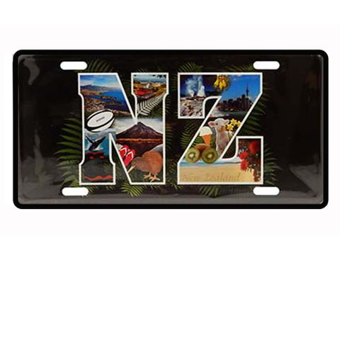 MAGNET LICENCE PLATE SMALL - NZ 12X6CM