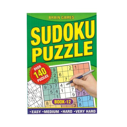 SUDOKU PUZZLE BOOK A5 160PG