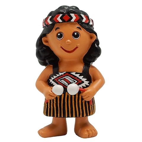 MAORI GIRL FIGURINE