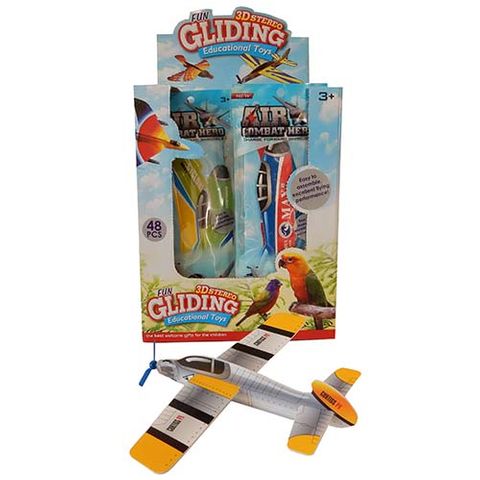 GLIDER AEROPLANE 19CM DISPLAY 48