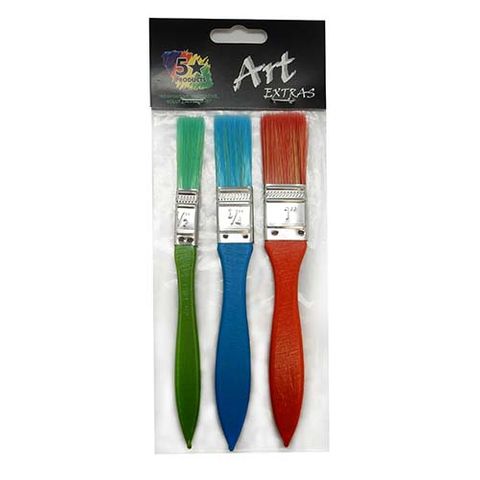 ART EXTRA PAINT BRUSH MULTI 3 PCS