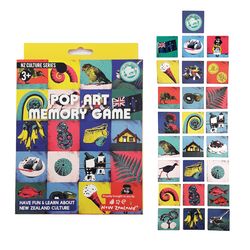 MEMORY GAME NZ POP ART BOX SET