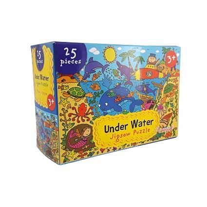 JIGSAW PUZZLE UNDER WATER 25PC^