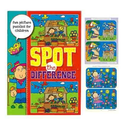 SPOT THE DIFFERENCE BOOK 32PG