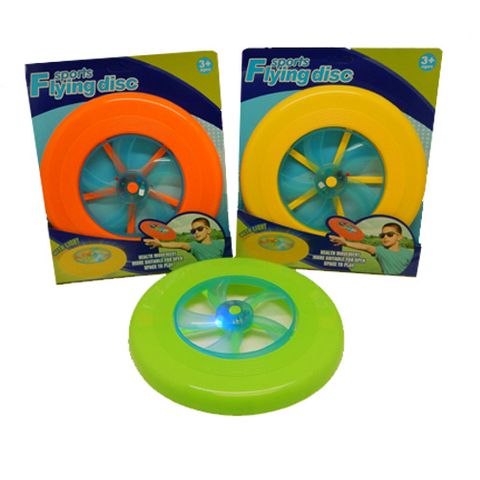 FRISBEE FLYING DISC WITH LIGHT 22 CM