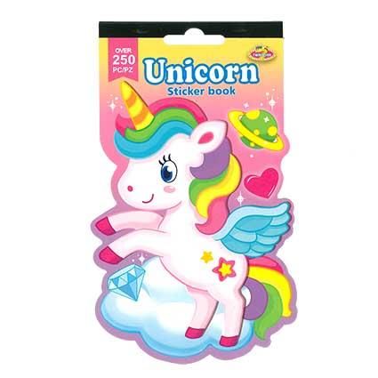 STICKER BOOK UNICORNS