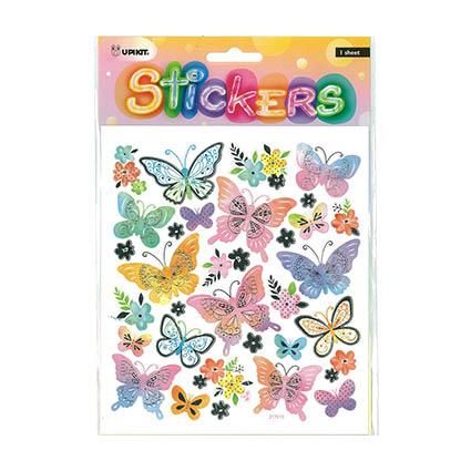 UPIKIT STICKER PASTEL BUTTERFLIES