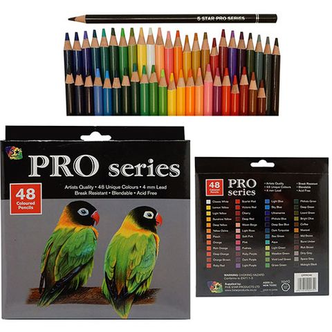 COLOUR PENCILS PRO SERIES 48 PCE