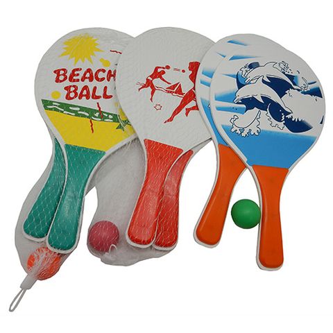 BEACH RACKET SET ASSTD