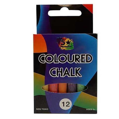 CHALK COLOURED 12PC