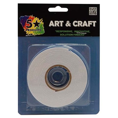 FOAM DOUBLE SIDED TAPE 18MMX2M^