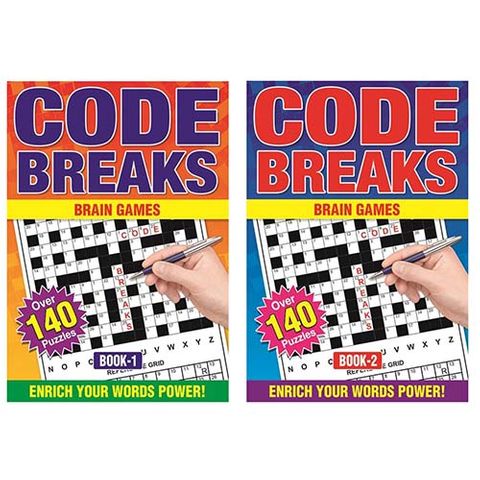 CODE BREAKS BOOK A5 160PG