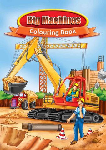 COLOURING BOOK BIG MACHINES