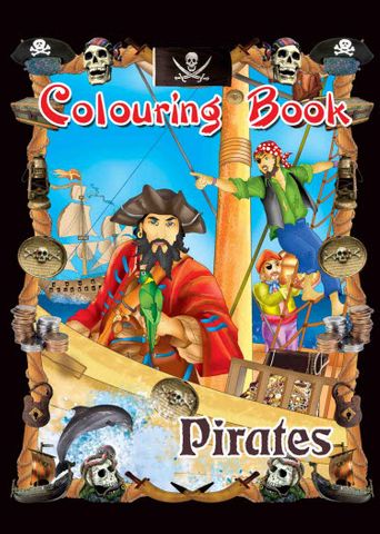 COLOURING BOOK PIRATES