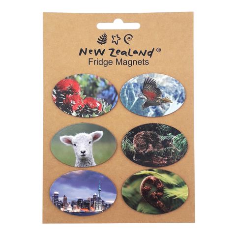 MAGNET NZ KIWIANA ICONS 6PC SET^