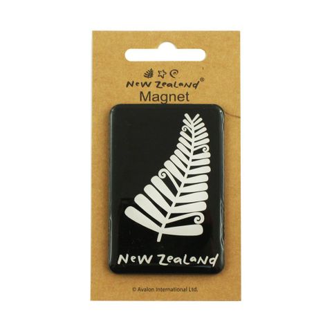 MAGNET NZ SILVER FERN 7.5CM
