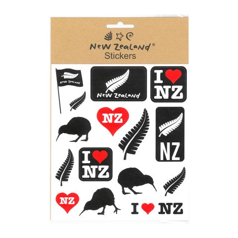 STICKER NZ I LOVE NZ