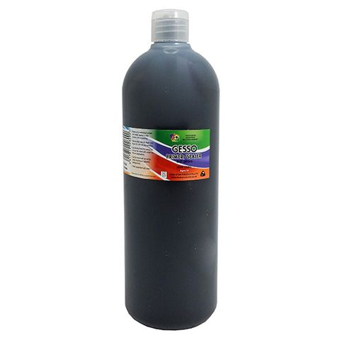 GESSO PRIMER BLACK 1 LITRE