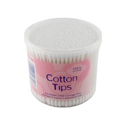 COTTON TIPS PAPER STICK IN TUB 300PC