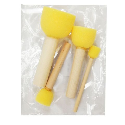 FOAM DABBERS ASSTD SET OF 4