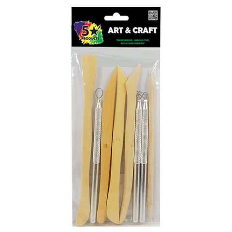 ART EXTRA CLAY MODELLING TOOLS SET OF 8