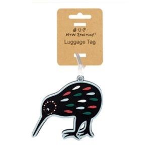 LUGGAGE TAG NZ KIWI BIRD 10CM