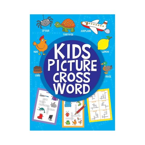 PICTURE CROSSWORD BOOK KIDS 32PG