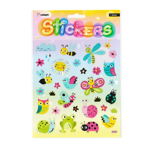UPIKIT STICKERS BEES & BUGS^