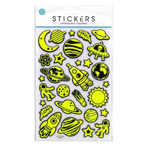 UPIKIT STICKERS GID FOAM SPACE