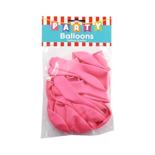 BALLOONS PINK HELIUM 27.5CM 15PC