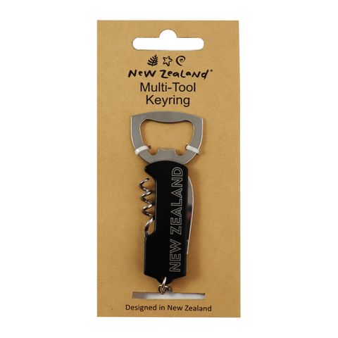 MULTI-TOOL 4-IN-1 KEYRING NZ 9CM