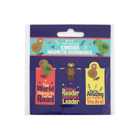 MAGNETIC BOOKMARKS NZ 3PC