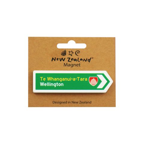 MAGNET NZ SIGN TE WHANGANUI-A-TARA/WELLINGTON^