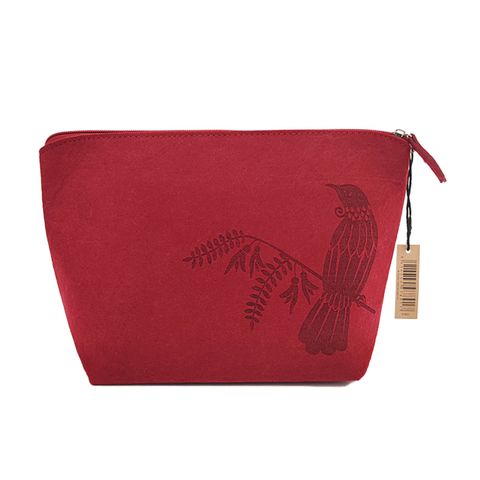 ACCESSORY BAG FELT NZ TUI 28.5 CM BURGUNDY