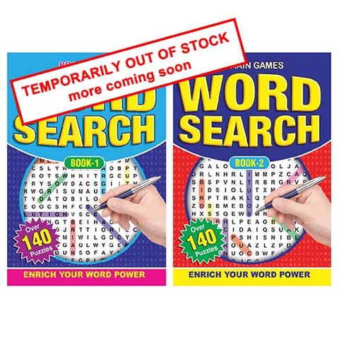 WORD SEARCH PUZZLE BOOK 2ASST A5