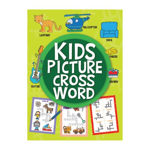 PICTURE CROSSWORD KIDS 32PGS A4