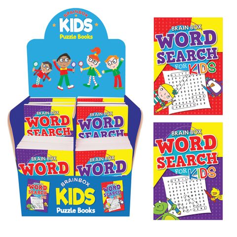 PUZZLE BOOK WORD SEARCH 2ASST 145MM X 105 MM