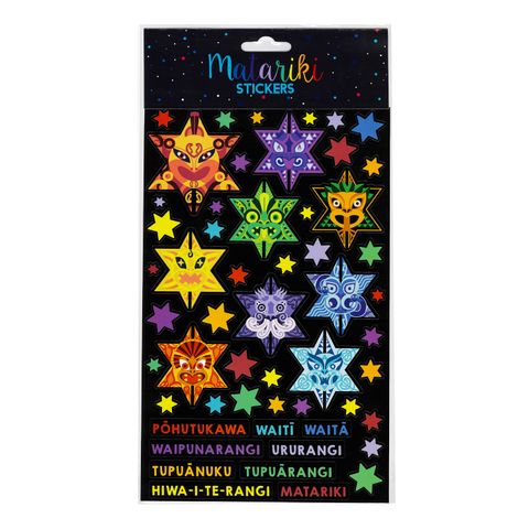 MATARIKI CLUSTER  STICKERS 170X275MM