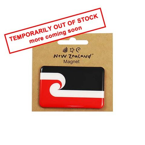 MAGNET NZ MAORI FLAG 7.5CM