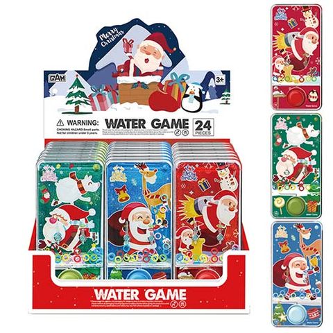 XMAS WATER GAME HOOPS